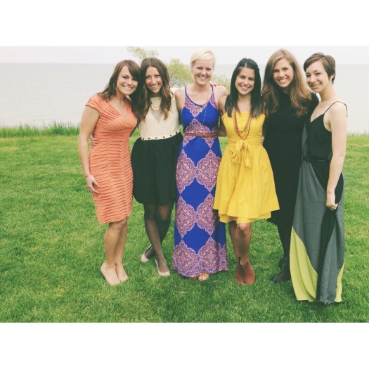 Mal, Rebecca, Sonja, me, Ashley, Allie