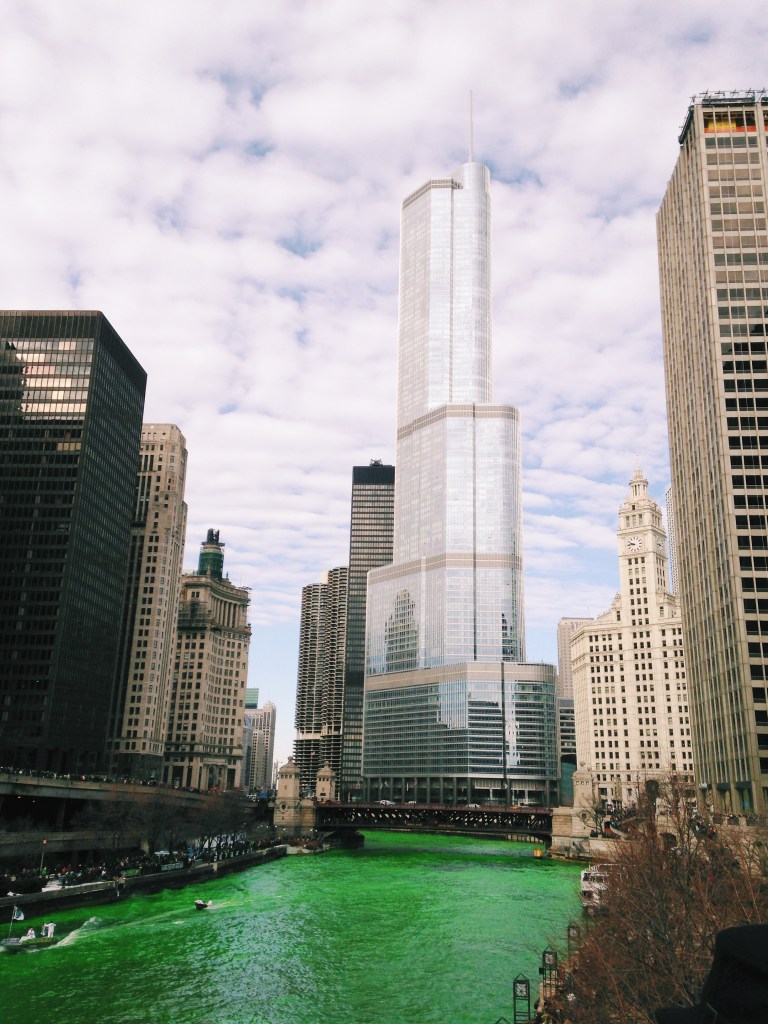 Chicago St. Patrick's Day - Green Dye and all